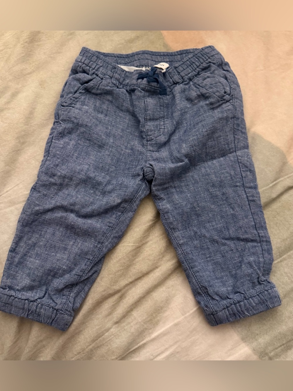 Janie and Jack | Blue Pull-On Jogger Pants